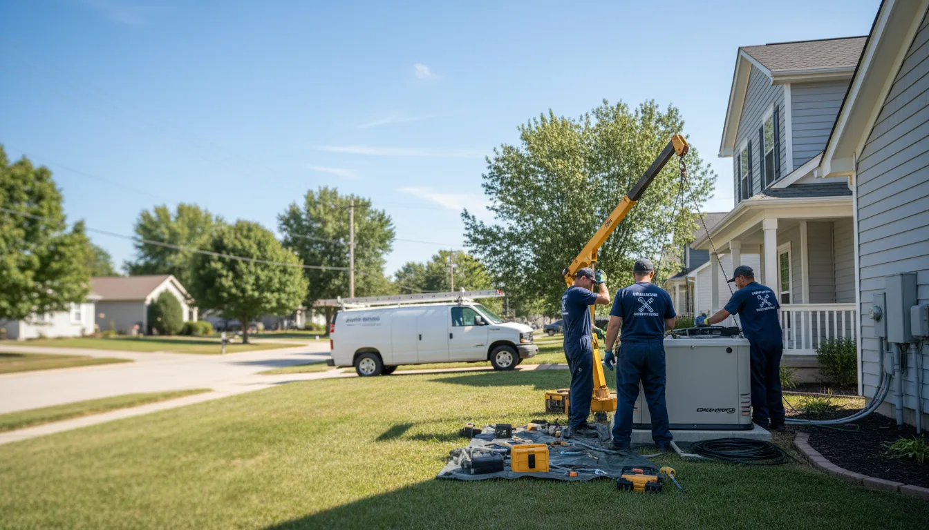 Generator Installation in Ogdensburg, WI near me